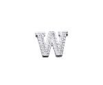 FPAL-052 Gold Alphabet Letter W Pin