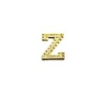 FPAL-055 Gold Alphabet Letter Z Pin