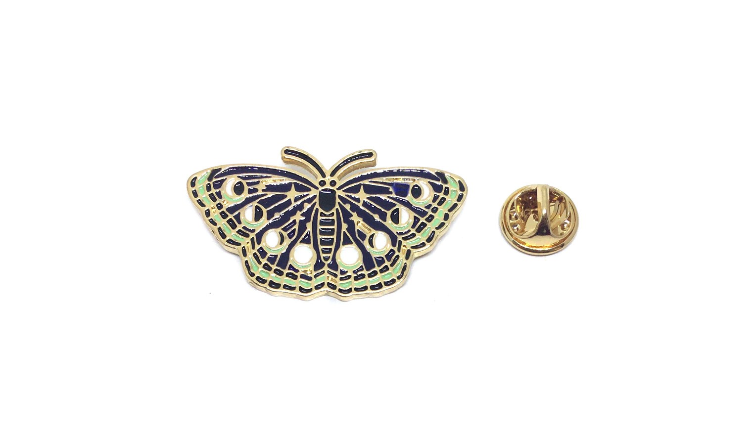 Butterfly Enamel Brooch Pin