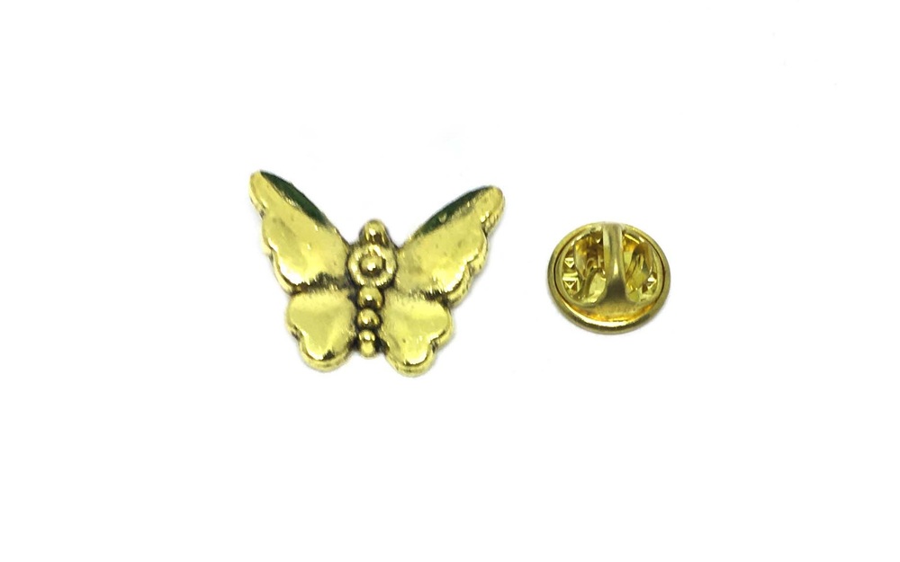 Gold Butterfly Pin