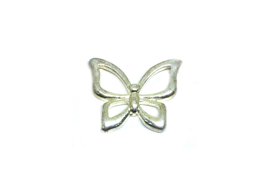 Silver Butterfly Lapel Pins
