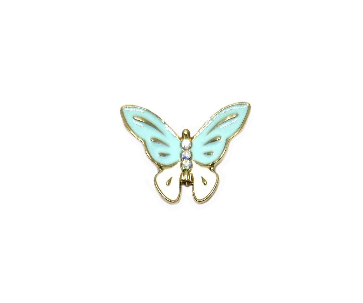 Green Butterfly Pin