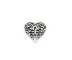 FPBT-089 Heart Shaped Butterfly Pin