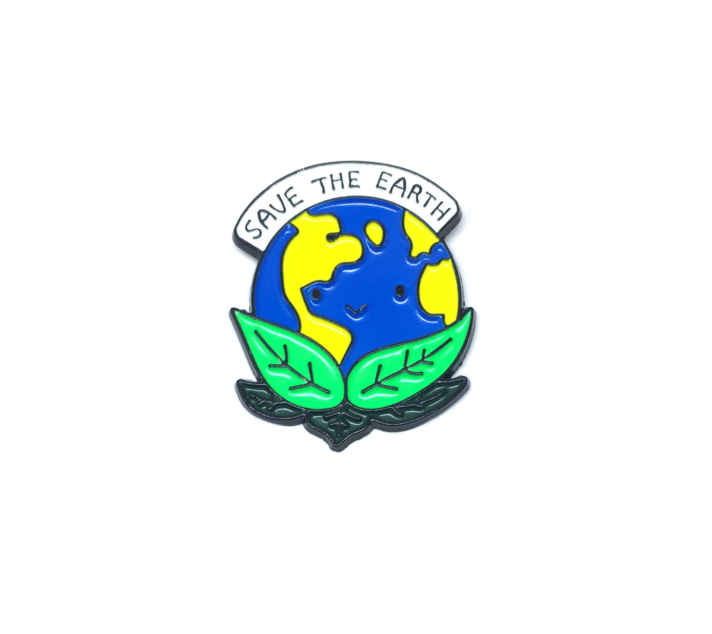 Save The Earth Enamel Pin
