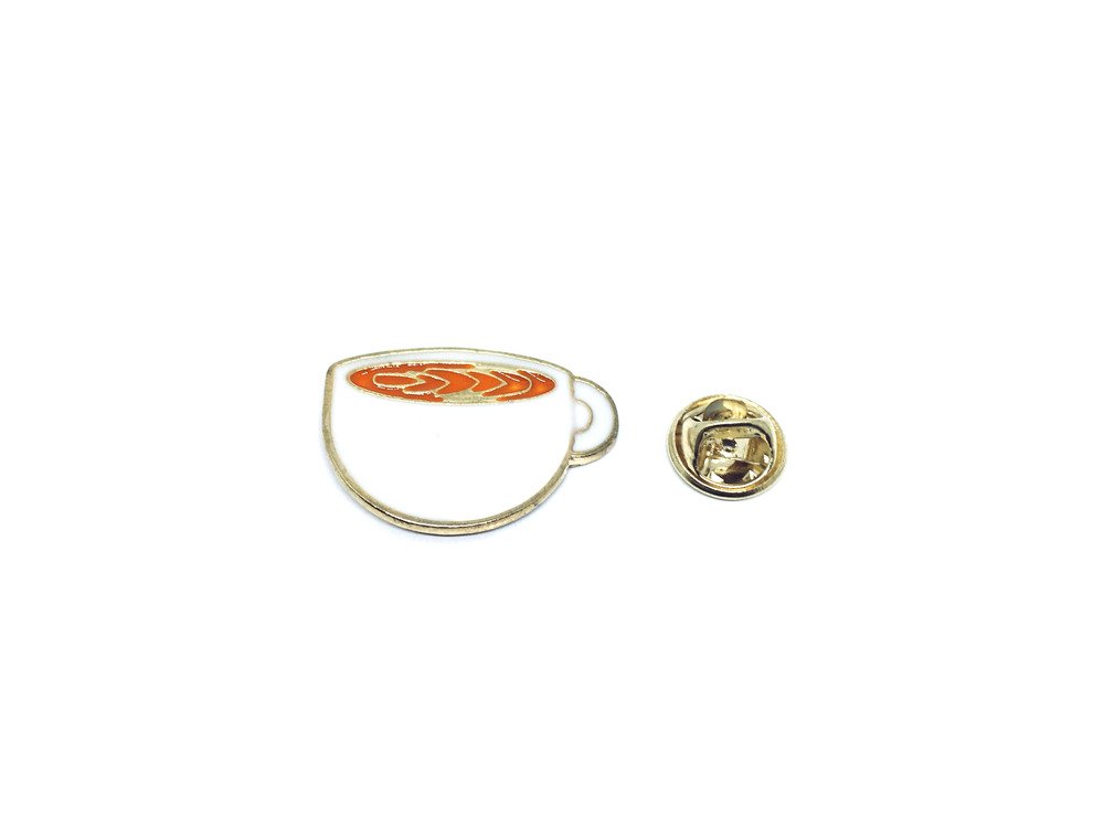 Coffee Cup Lapel Pin