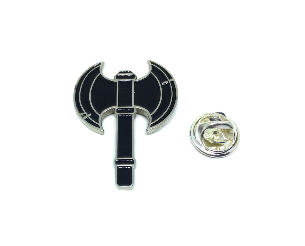 Double-edged Axe Enamel Pin