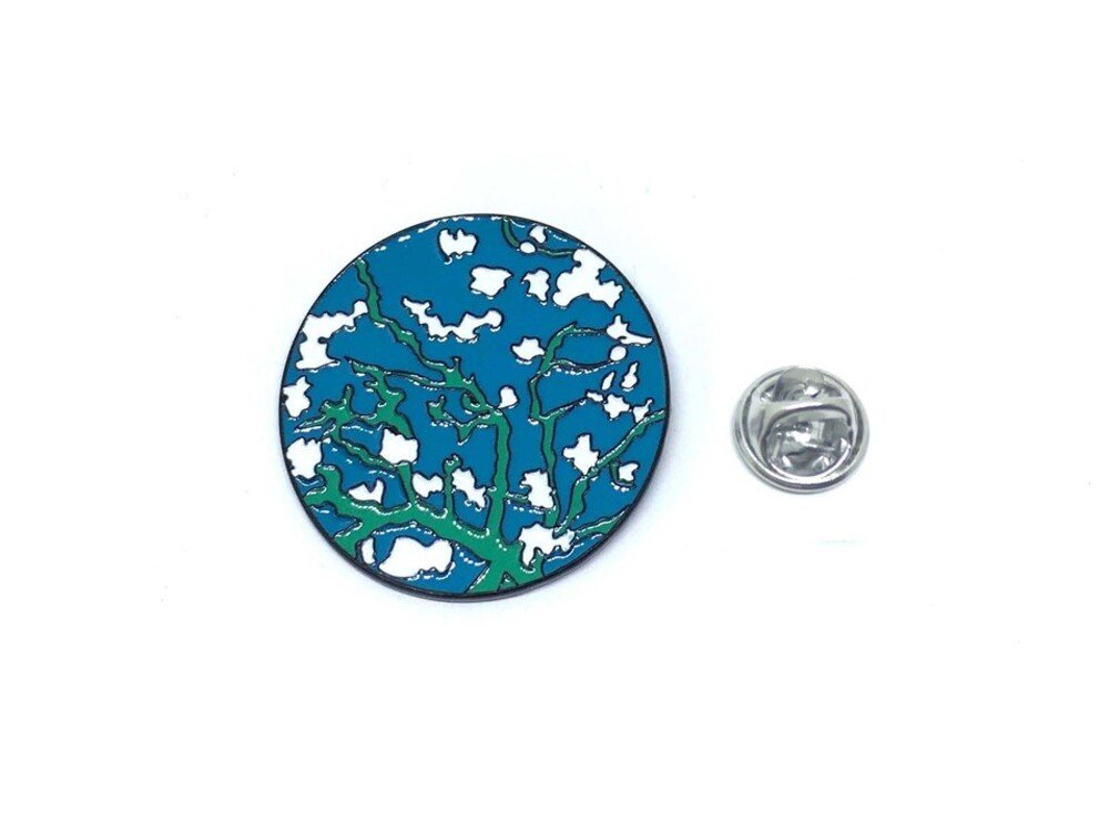 Van Gogh Almond Blossom Enamel Pin