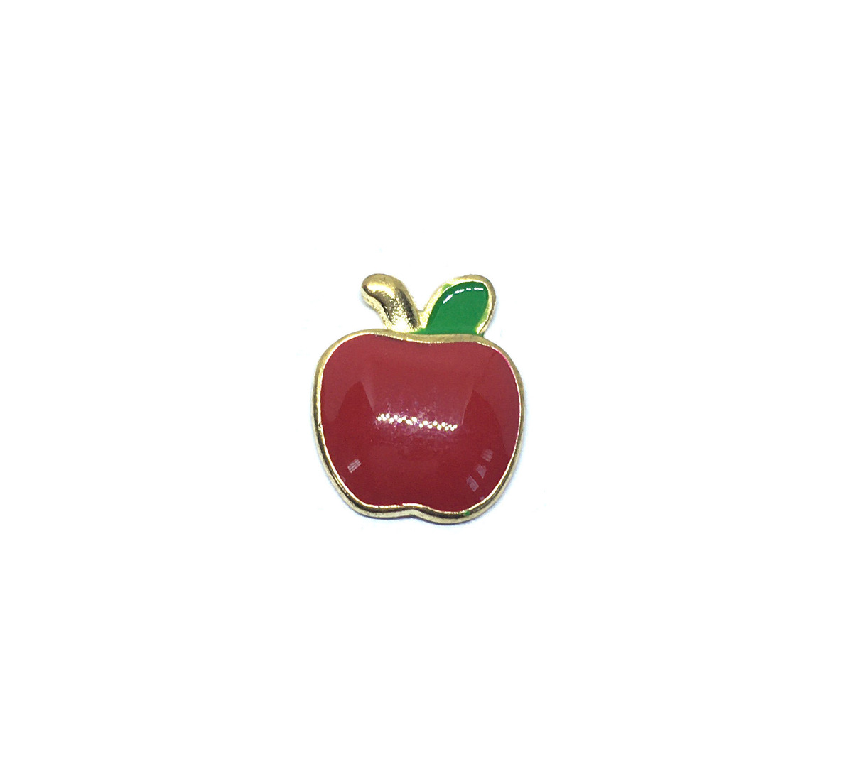 Apple Red Enamel Pin