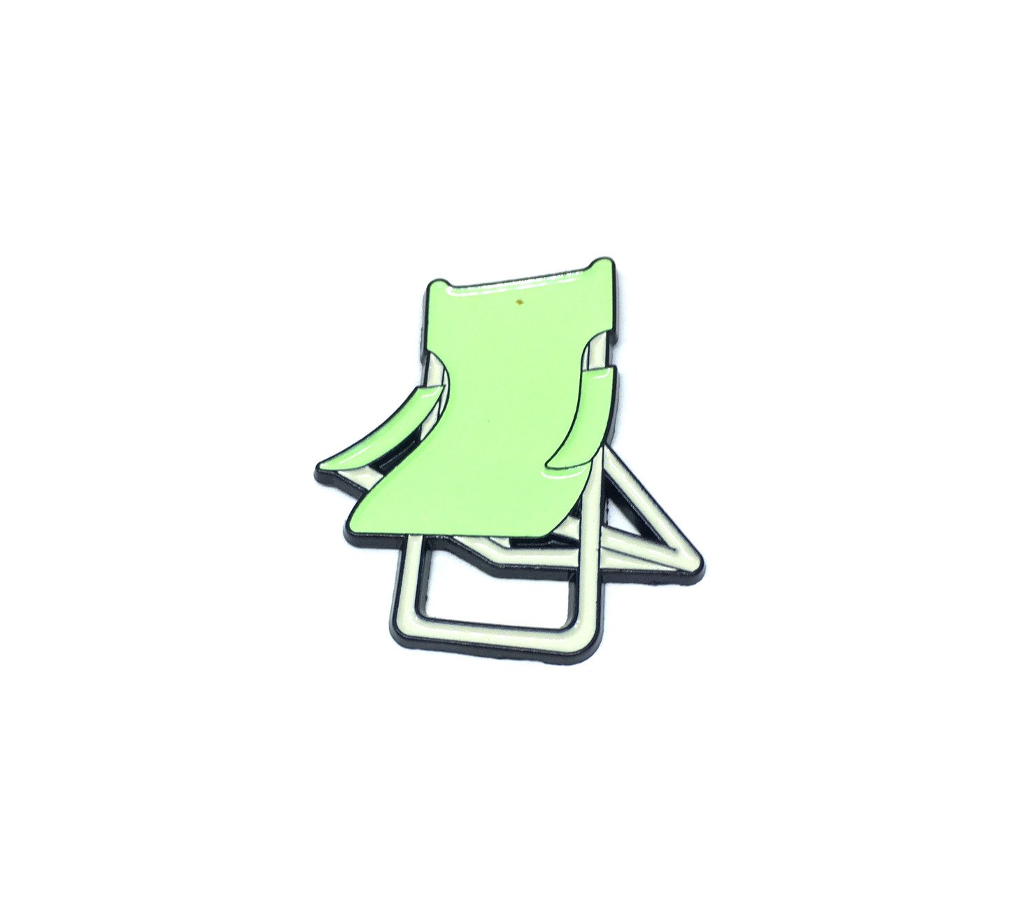 Camping Chair Enamel Pin