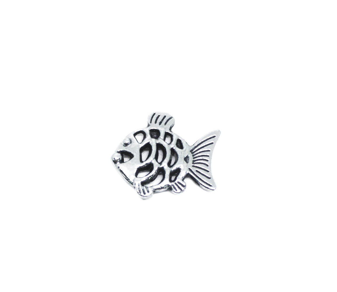FPEW-045 Pewter Fish Brooch