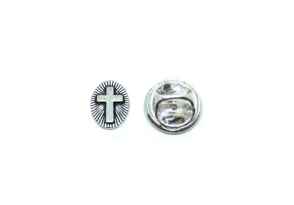 Pewter Small Cross Pin