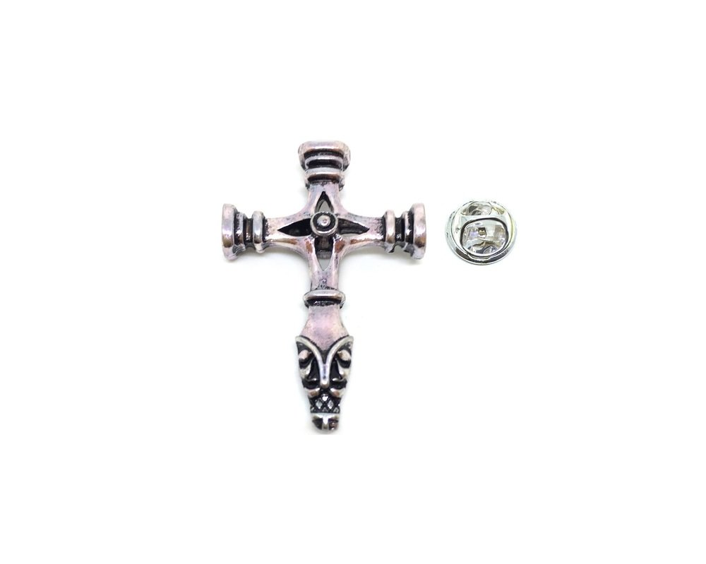 Pewter Celtic Cross Lapel Pin