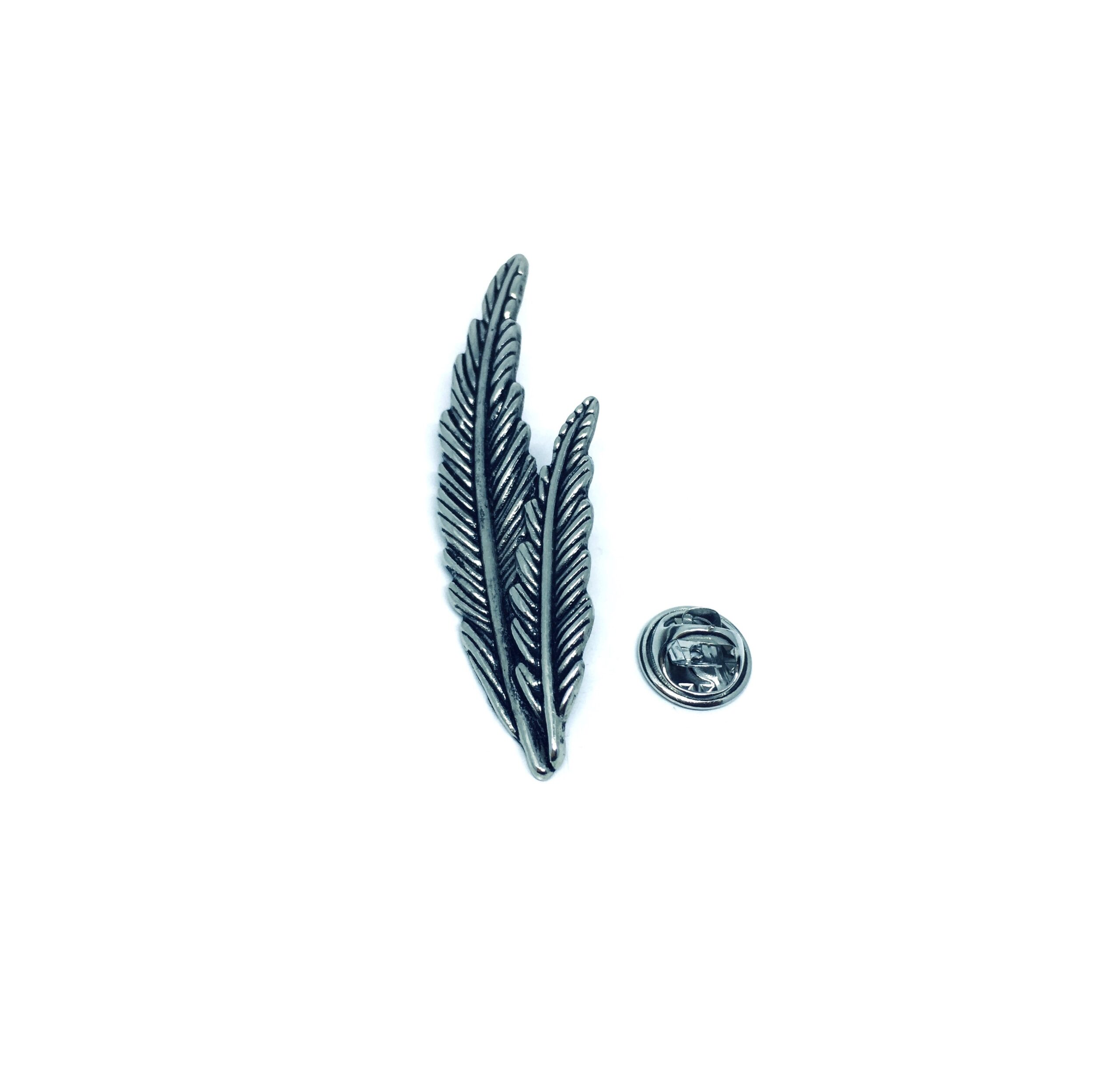 Pewter Eagle Feather Pin