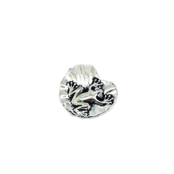 Pewter Frog Pin