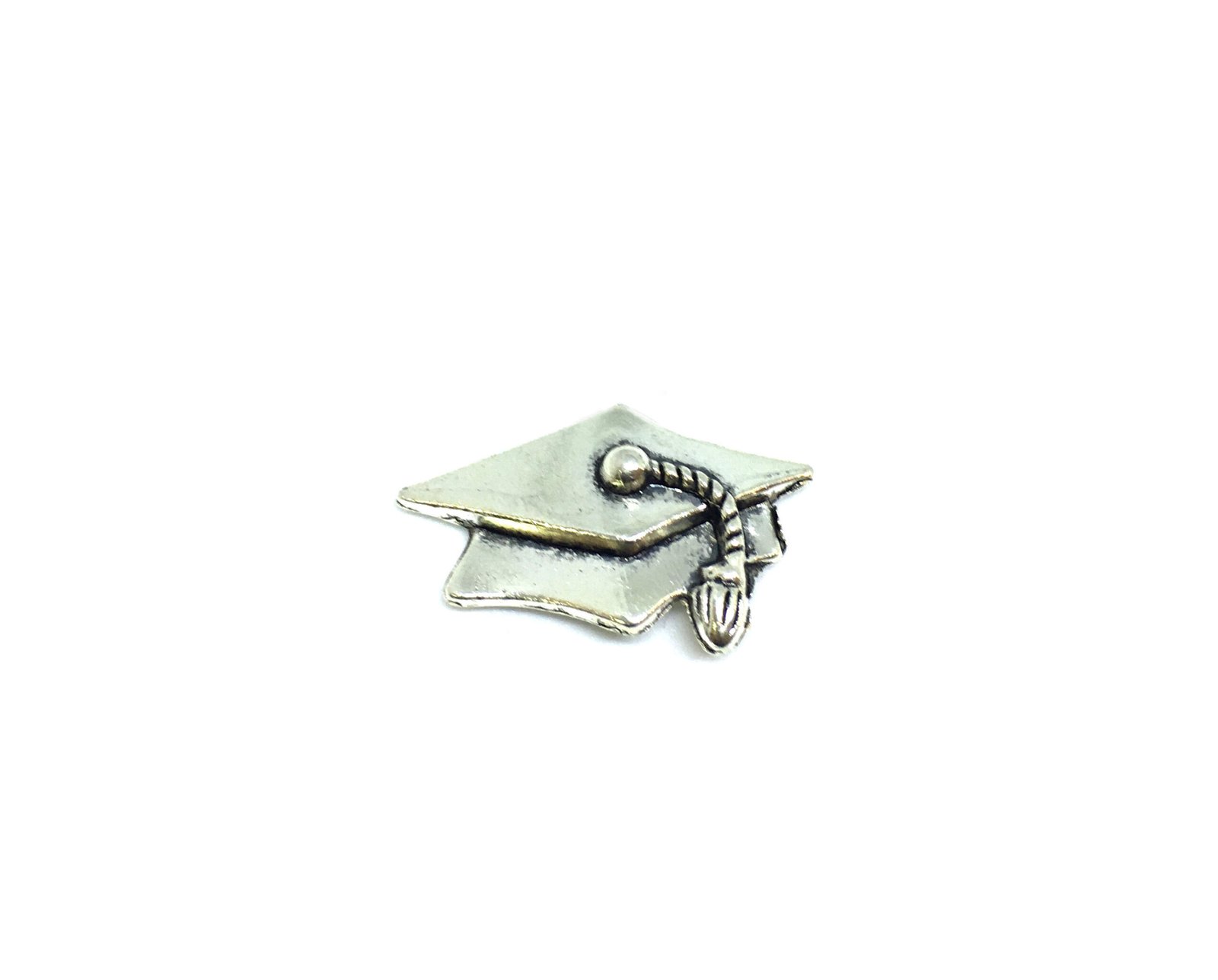 Pewter Graduation Cap Lapel Pin