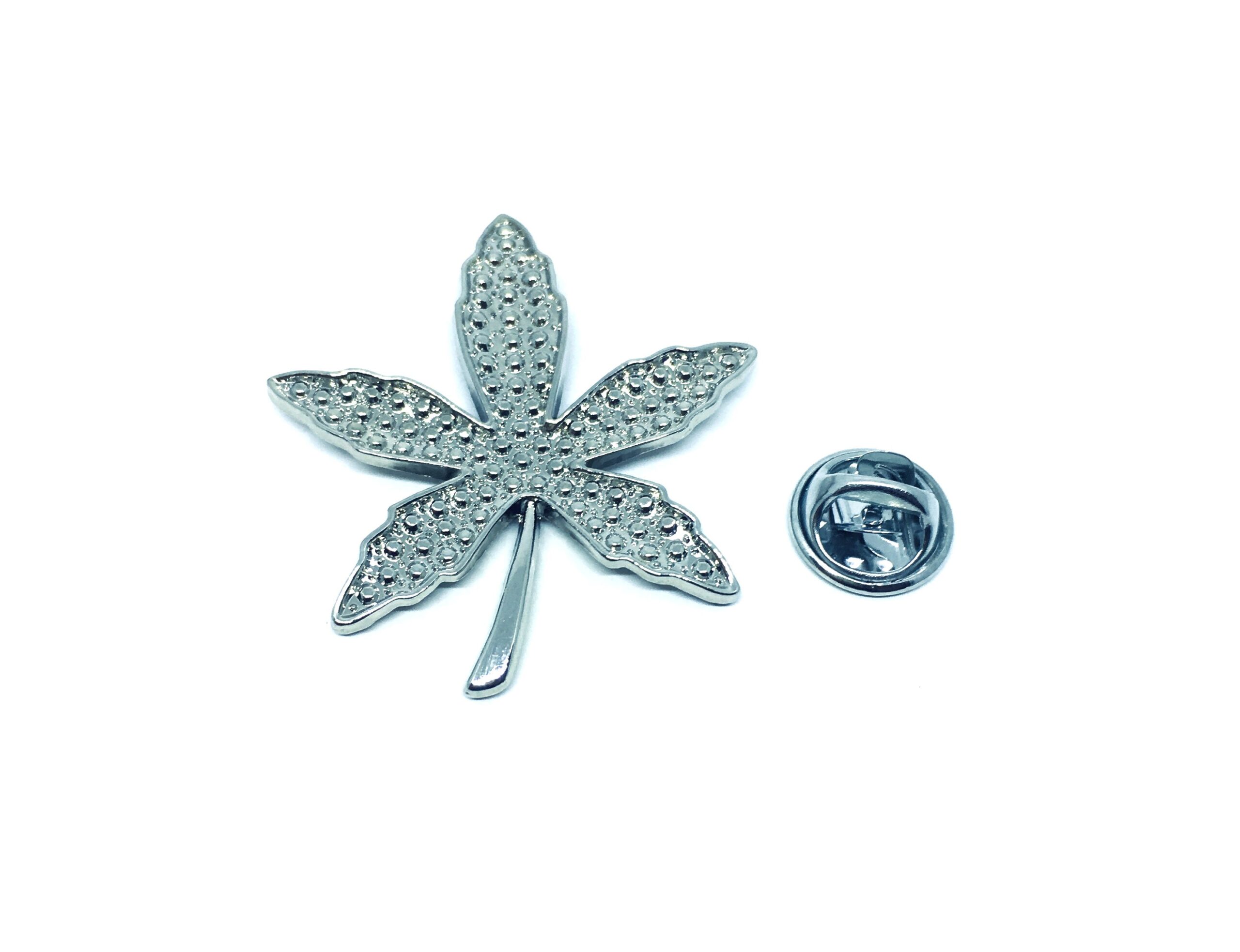 Silver Leaf Pin