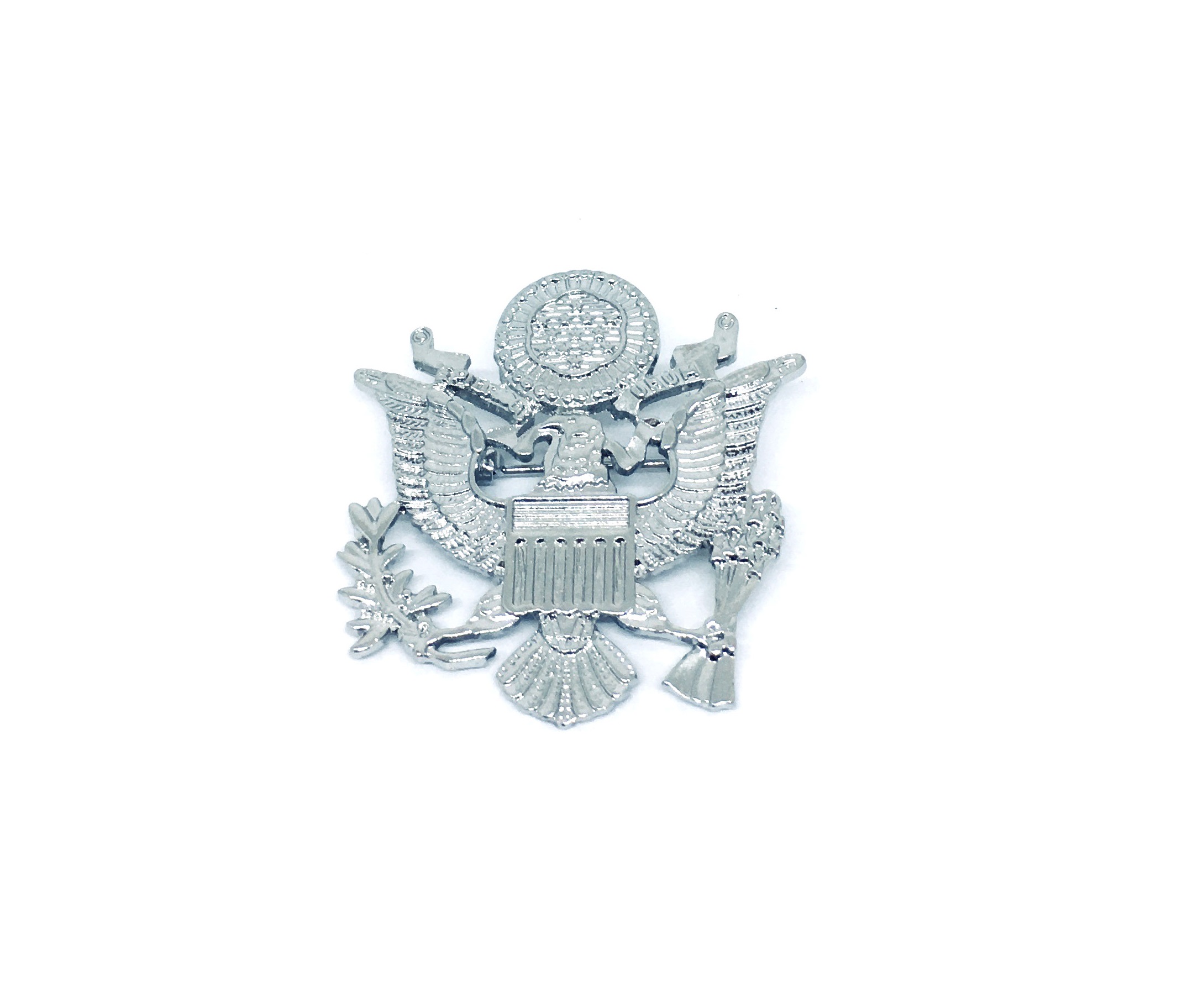 US Air Force Officers Eagle Metal Brooch Pin