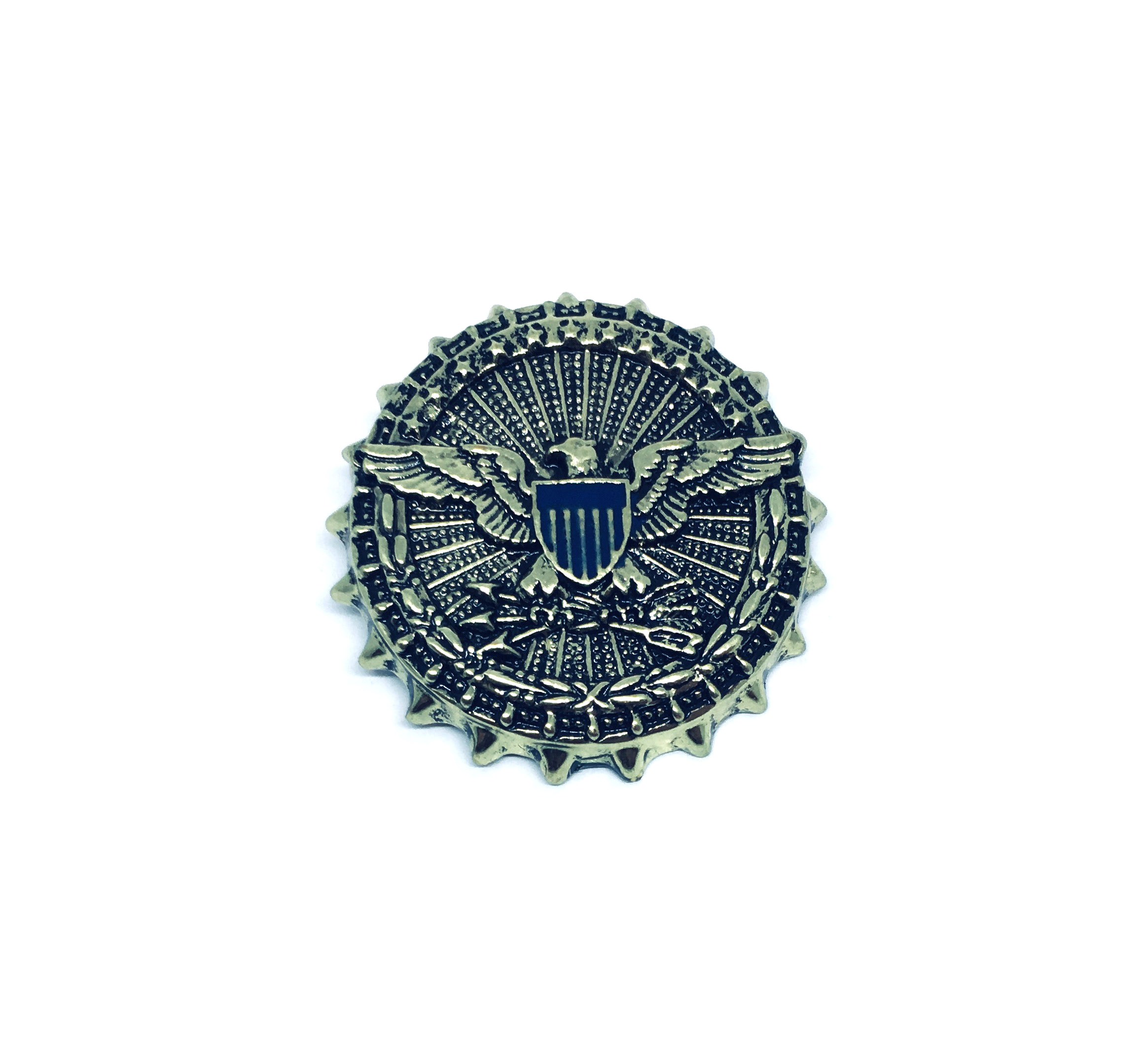 Squadron Eagle Military Badge Pin