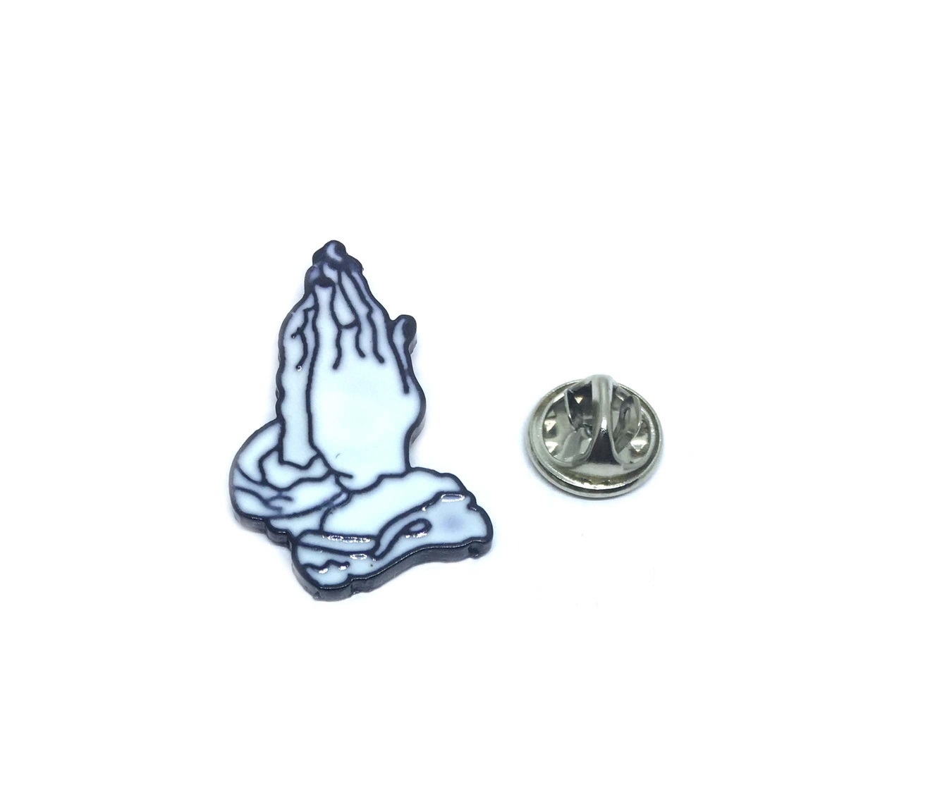 Praying Hands Enamel Pin