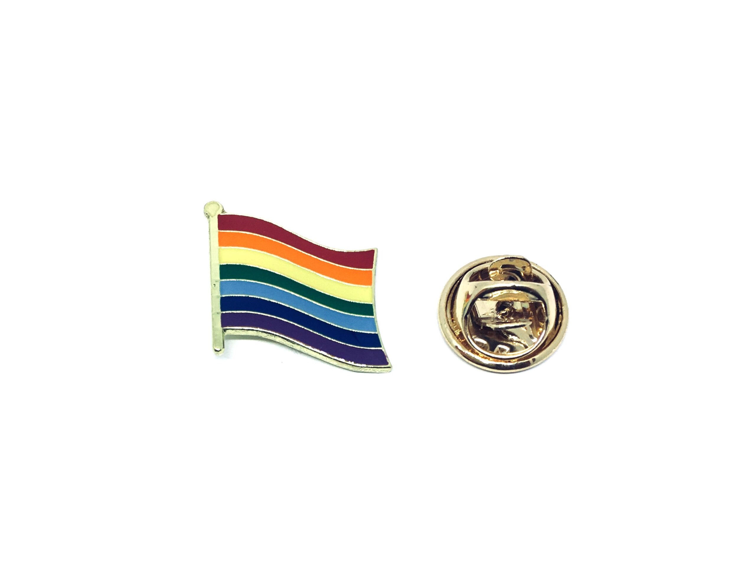 Rainbow Flag Enamel Pin