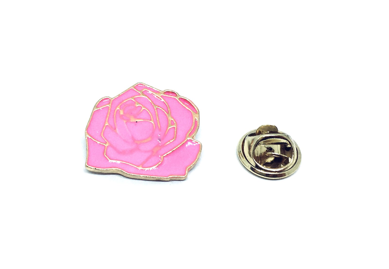 Pink Rose Pin