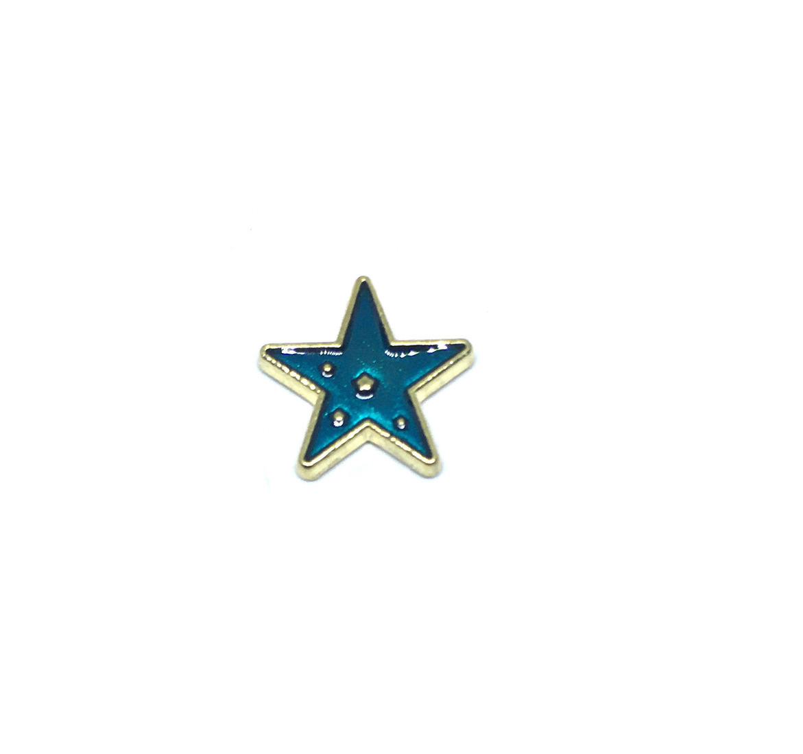 Blue Star Pin Badge