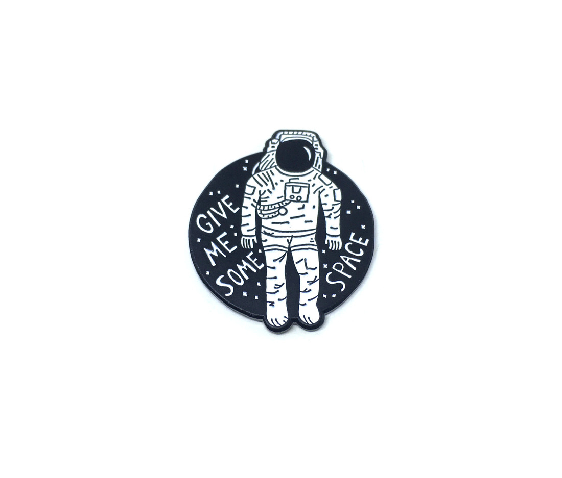 Give me Some Space Astronaut Pin