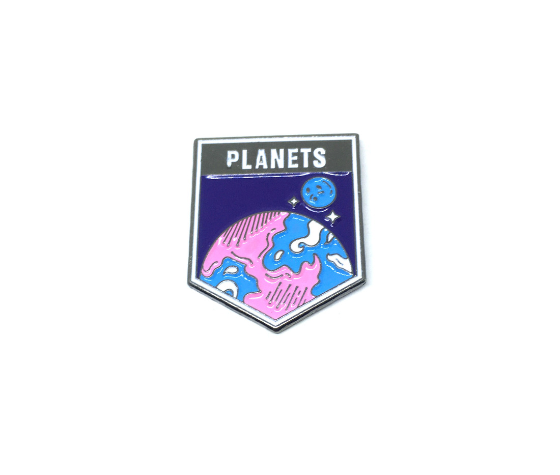 Planets Space Pin