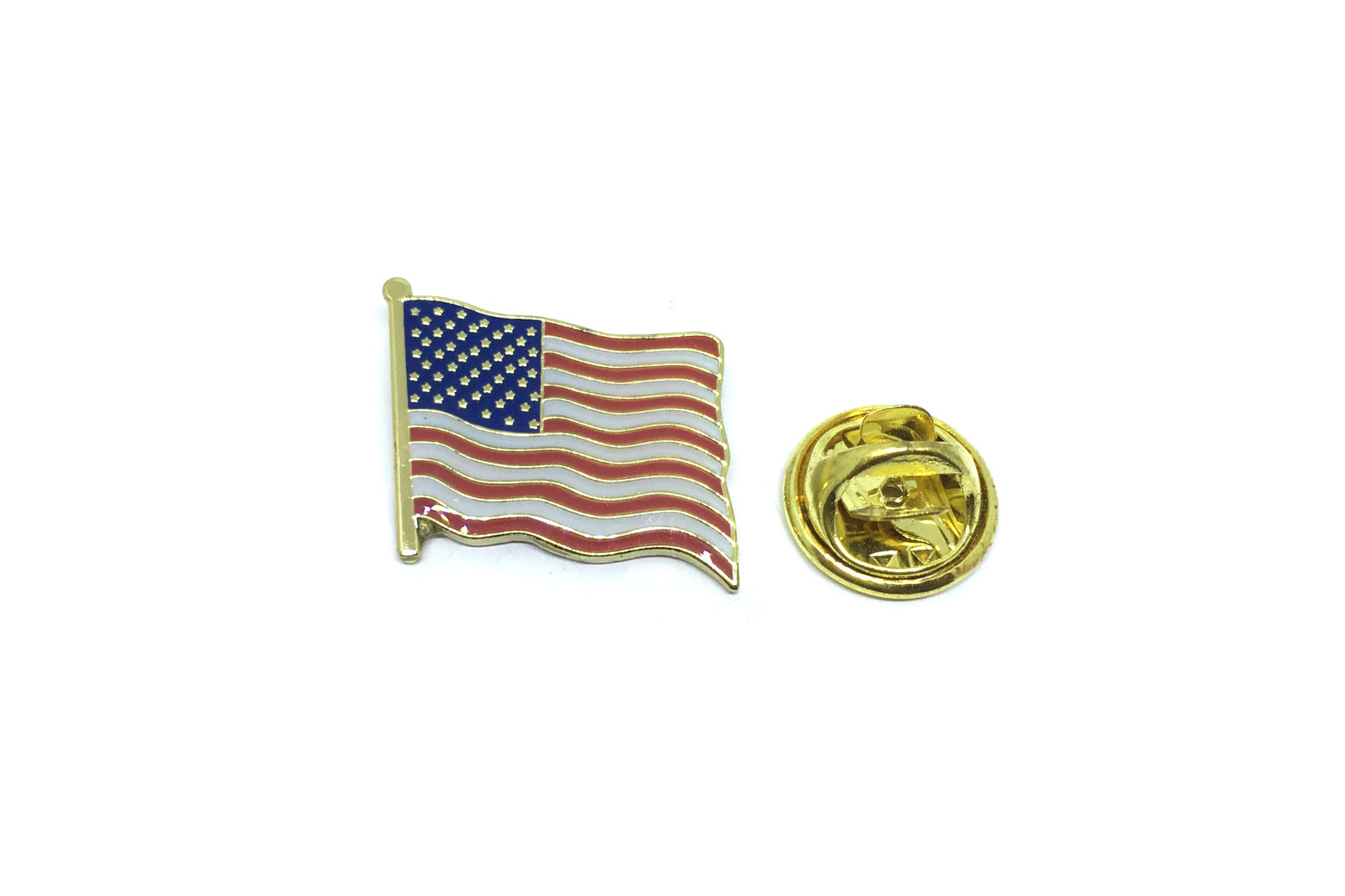 Patriotic American Flag Pin