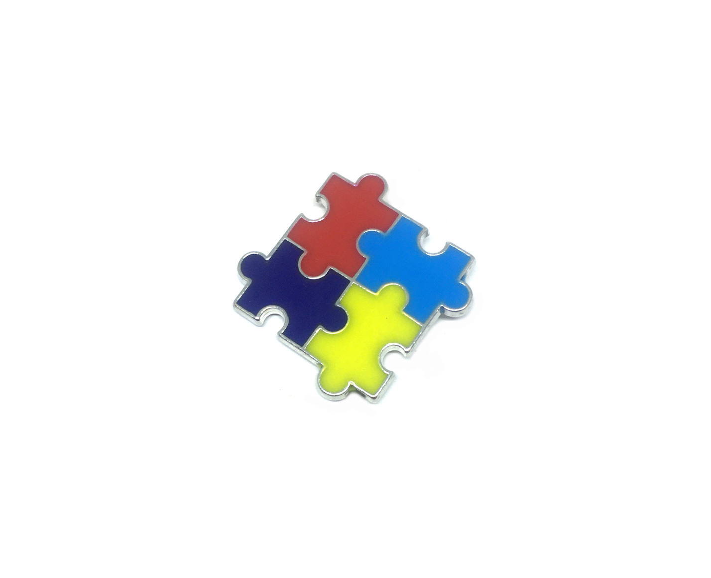 Autism Puzzle Piece Enamel Pins