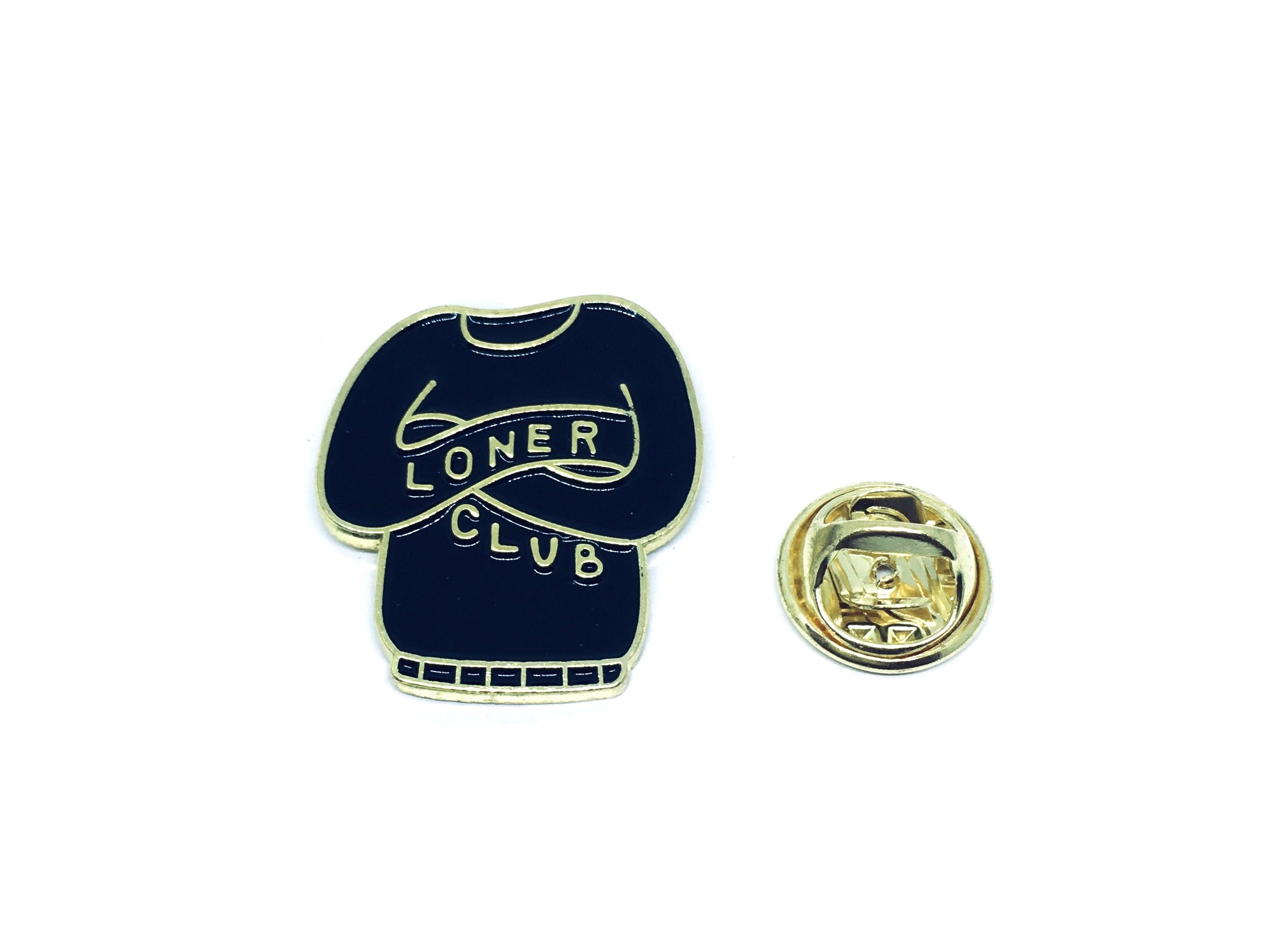 Loner Club Pin