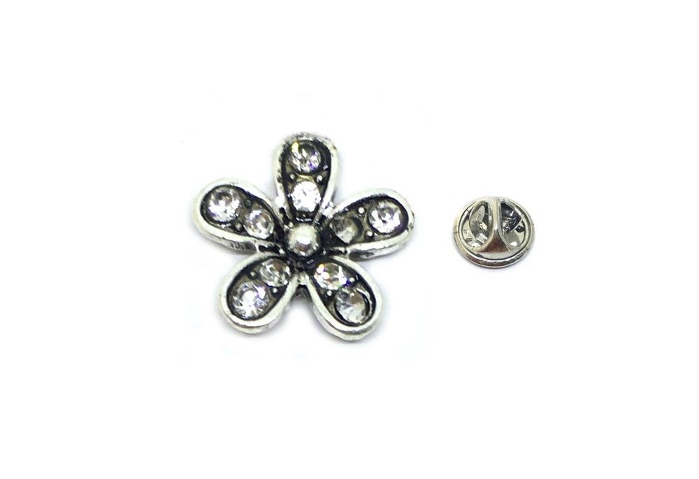 Rhinestone Flower Pins