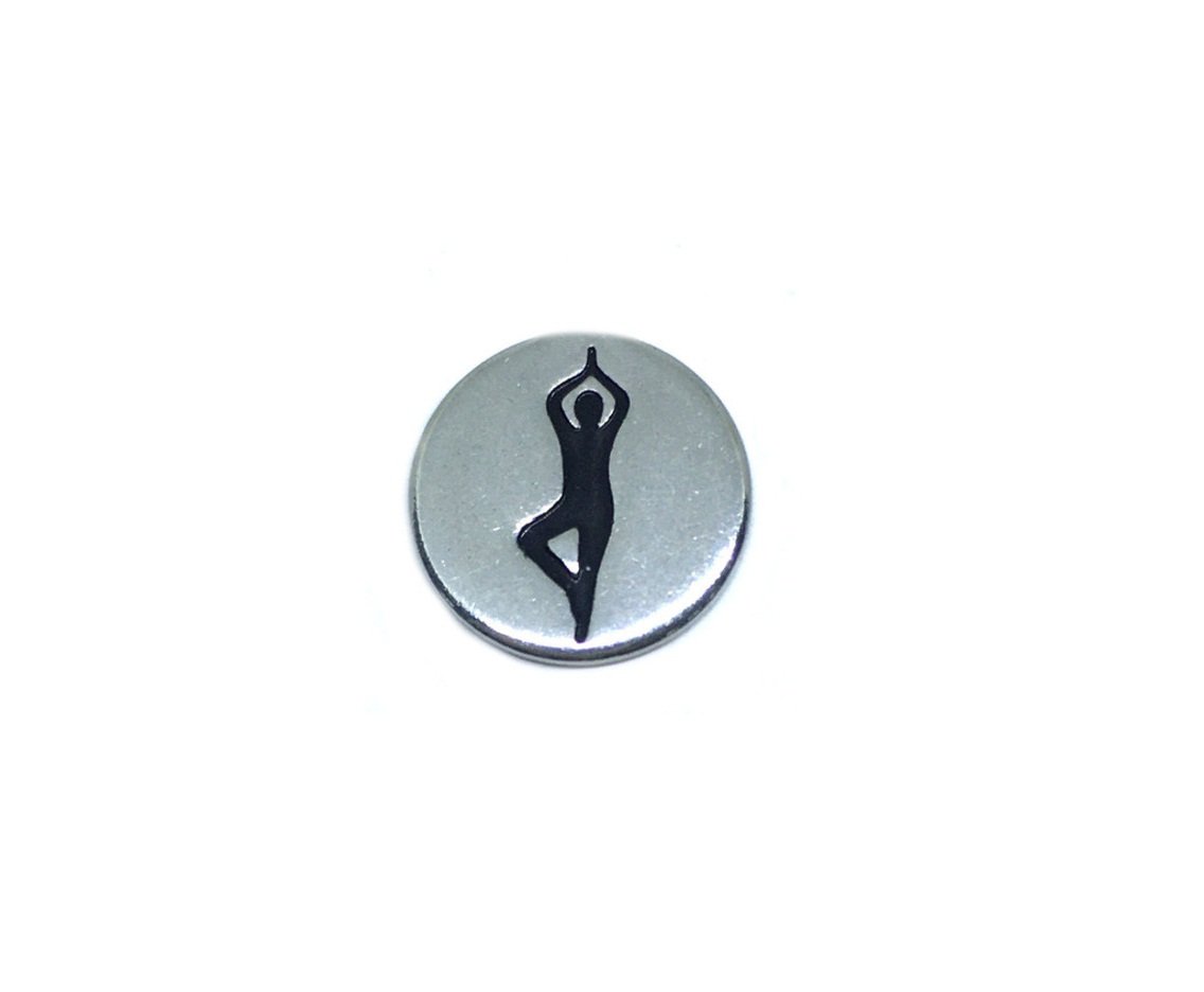 Angel Round Lapel Pin