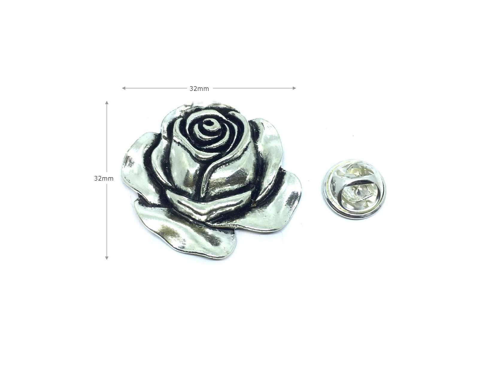 Rose Pin For Suits