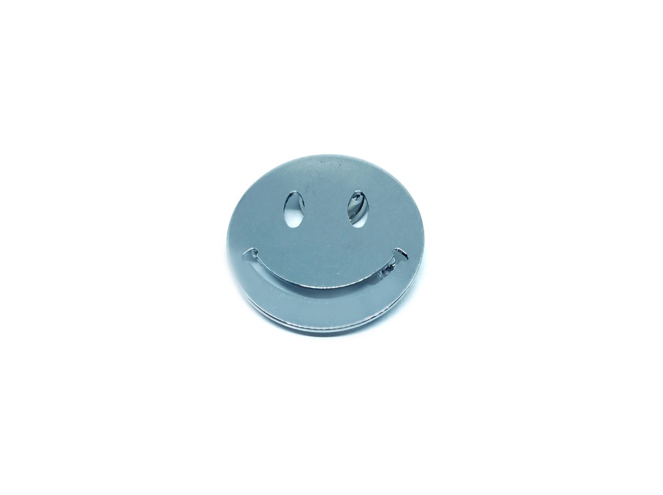 Smiley Face Brooch Pin