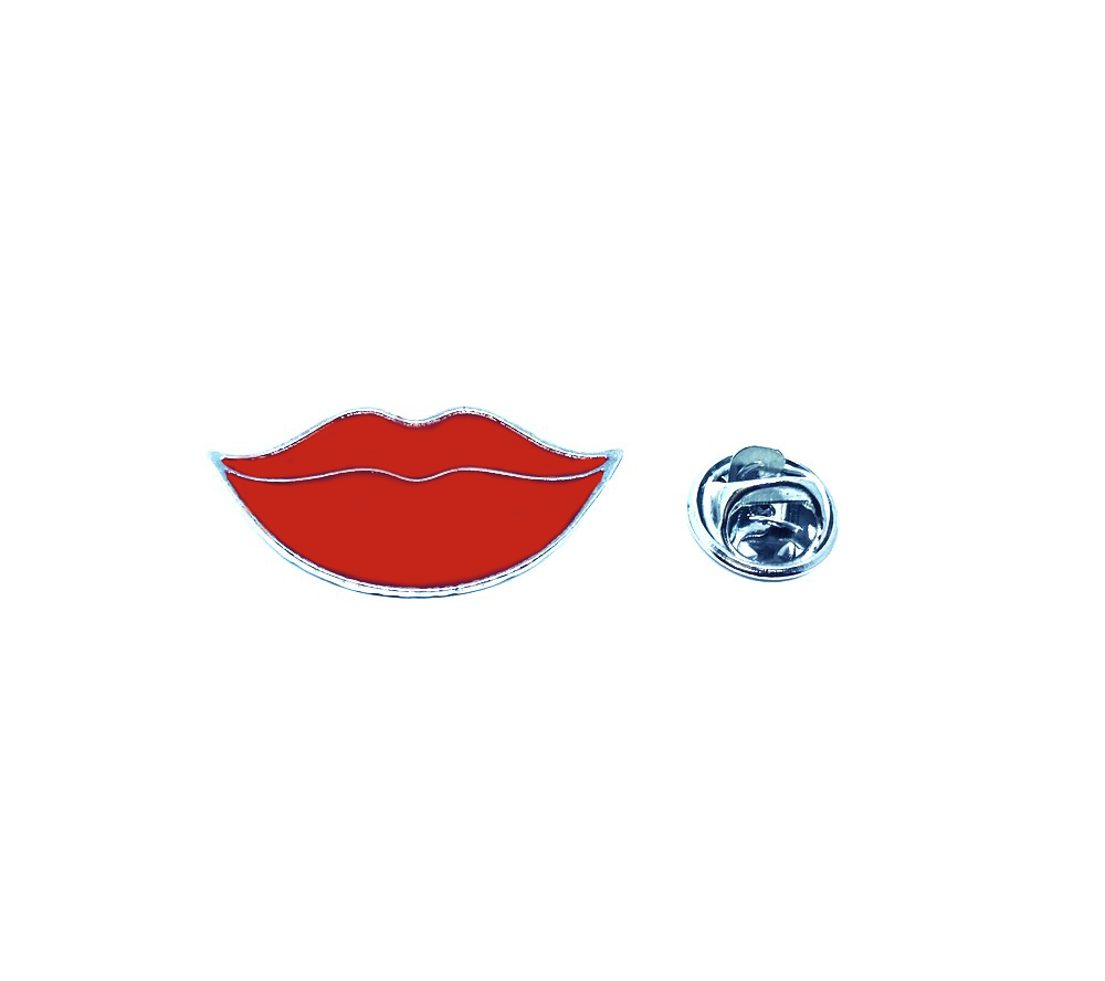 FVEL-005 Red Lips Pin