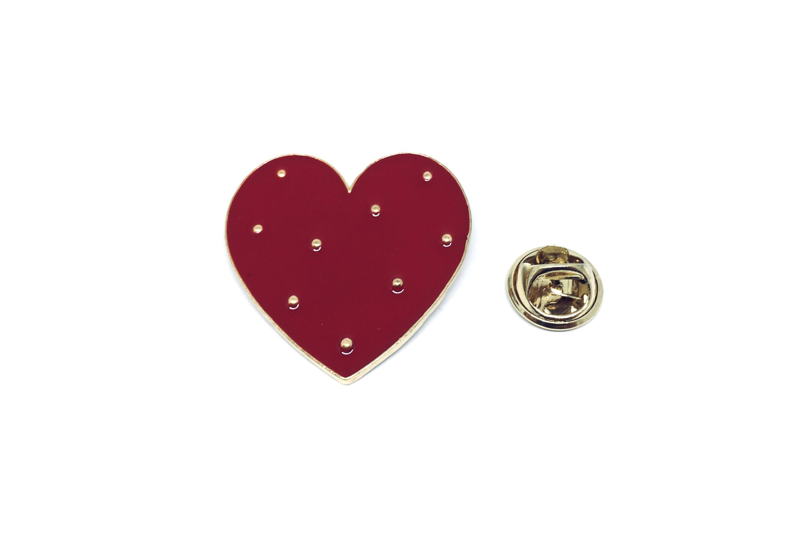 Valentine Heart Enamel Pin
