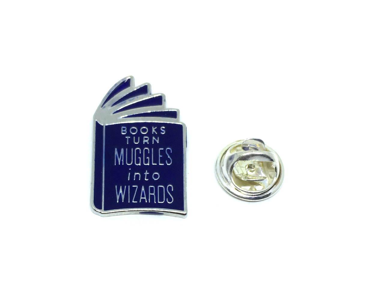 Books Turn Muggles into Wizards Pin