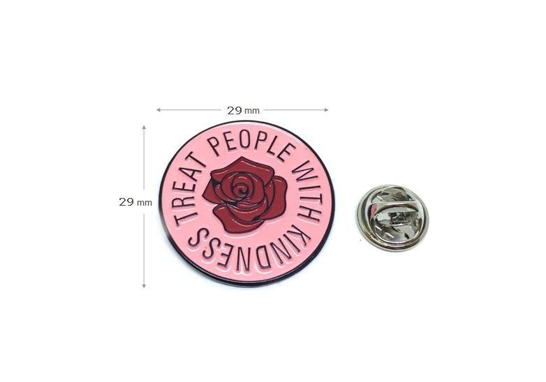 Treat People With Kindness Pin