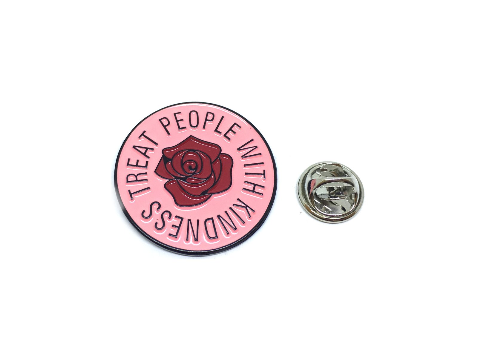 'Treat People With Kindness' Enamel Pin