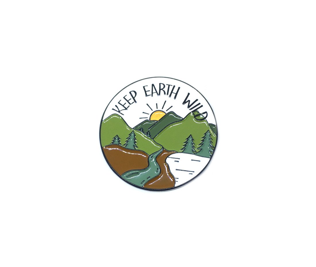 Keep Earth Wild Pin