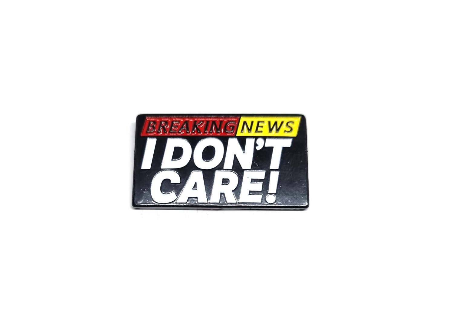 FWOR-155 'I don't Care Enamel Pin 'I don't Care Enamel Pin