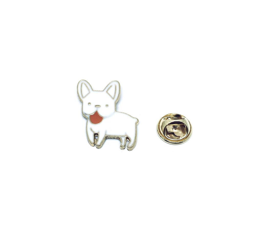 French Bulldog Enamel Pin