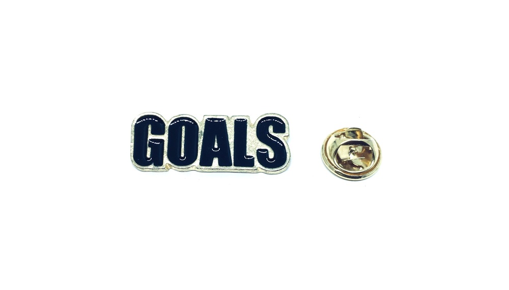 Goal Football Enamel Pin