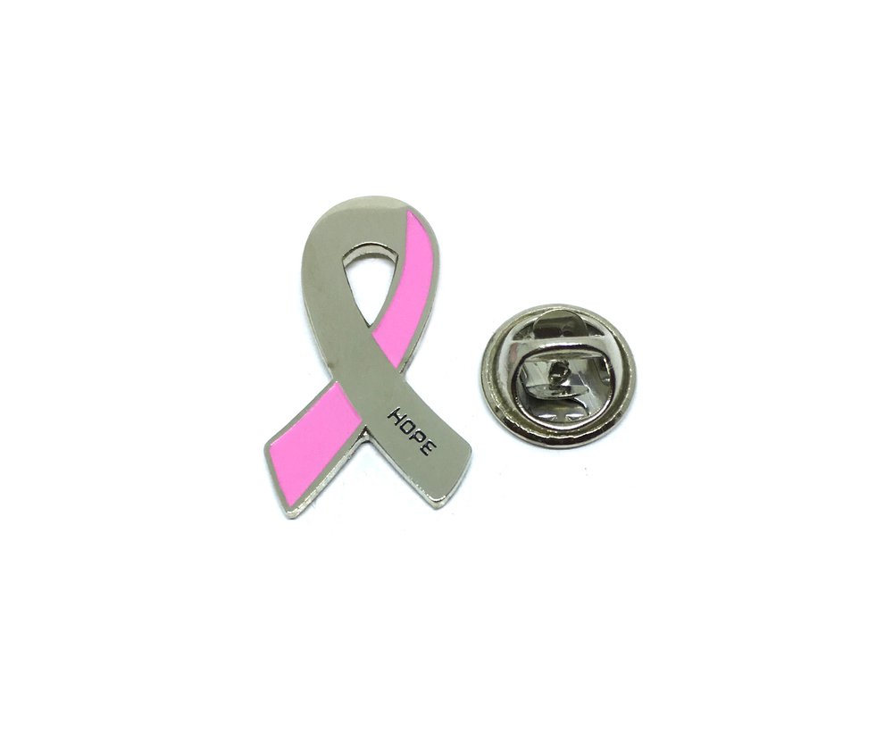 Hope Breast Cancer Lapel Pin