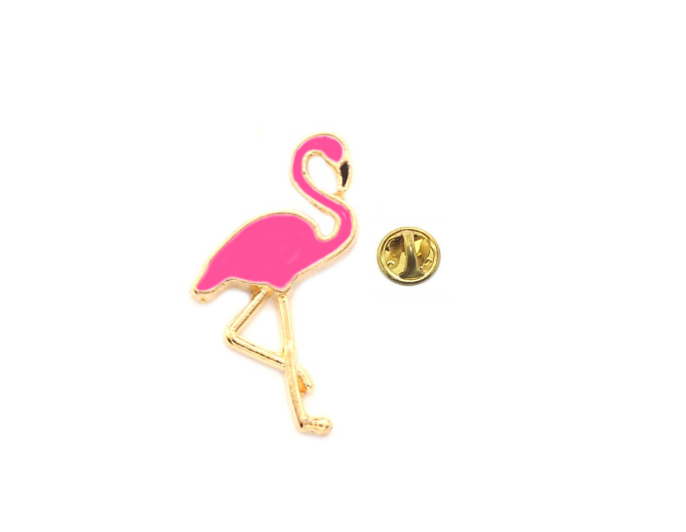 Pink Flamingo Lapel Pins