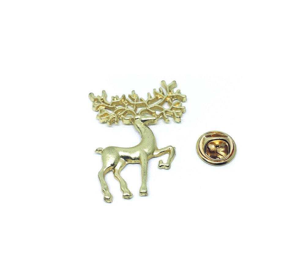 Reindeer Christmas Pin