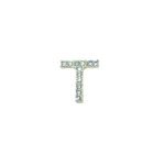 FPAL-027 Rhinestone Initial Pin