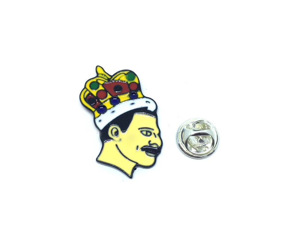 Singer Freddie Mercury Lapel Pin