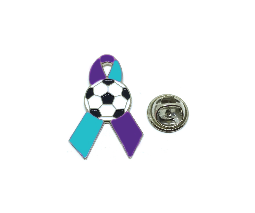 Suicide Awareness Soccer Pin